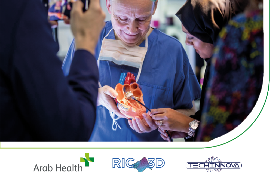 Emirati Arabi: RIC3D e Techinnova all’Arab Health 2021 di Dubai.