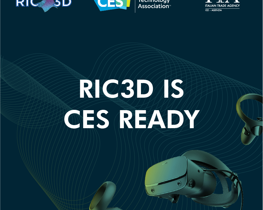 CES 2022 – RIC3D vola a Las Vegas.
